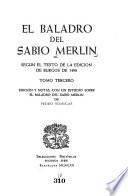 El baladro del sabio Merlín