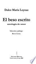 El beso escrito