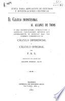 El cálculo infinitesimal al alcance de todos