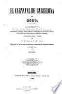 El Carnaval de Barcelona en 1860