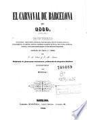 El Carnaval de Barcelona en 1860