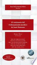 Libro El centenario del Ordenamiento jurídico de Santi Romano.