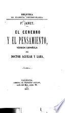 El cerebro y el pensamiento