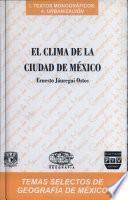 El clima de la ciudad de México