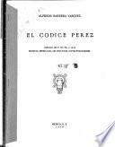 El códice Pérez