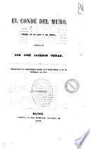 El conde del Muro drama en un acto y en verso original de Don Jose Jackson Veyan