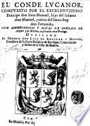 El Conde Lucanor