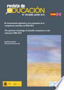 El conocimiento epistémico en la evaluación de la competencia científica en PISA 2015