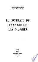 El contrato de trabajo de las mujeres