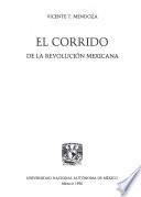 El corrido de la revolucioń mexicana