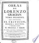 El criticón ; El oraculo ; El heroe