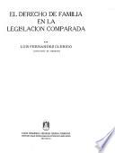 El derecho de familia en la legislación comparada