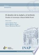 El derecho de la ciudad y el territorio