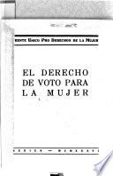 El derecho de voto para la mujer