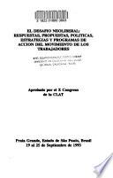 El Desafío neoliberal
