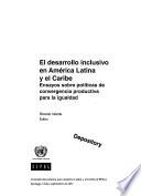 El desarrollo inclusivo en América Latina y el Caribe