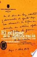 El eclipse de la democracia