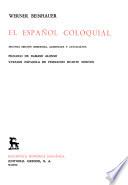 El español coloquial