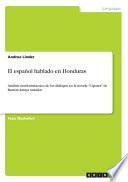 El español hablado en Honduras