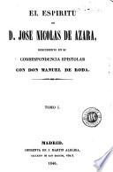 El Espiritu de D. José Nicolás de Azara