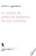 El estilo de Horacio Quiroga en sus cuentos