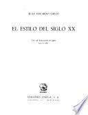 El estilo del siglo xx