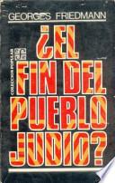 El fin del pueblo judío?