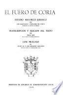El Fuero de Coria
