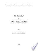 El fuero de San Sebastián
