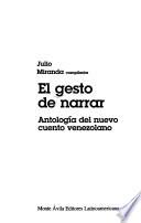 El gesto de narrar