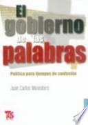 El gobierno de las palabras
