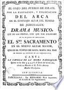 El Gozo del pueblo de Israel por la elevacion y colocacion del arca en el suntuoso altar del templo de Jerusalen