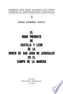 El Gran Priorato de Castilla y León