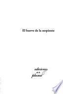 El huevo de la serpiente