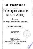 El Ingenioso hidalgo don Quijote de la Mancha, 3