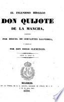 El Ingenioso Hidalgo Don Quijote de la Mancha