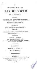 El ingenioso hidalgo Don Quijote de la Mancha