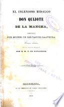 El ingenioso hidalgo Don Quijote del Mancha