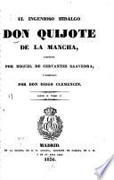 El ingenioso hidalgo Don Quixote de la Mancha