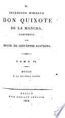 El ingenioso hidalgo Don Quixote de la Mancha