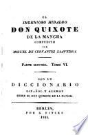 El Ingenioso hidalgo don Quixote de la Mancha,6