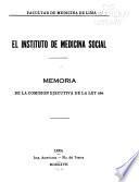 El Instituto de Medicina Social