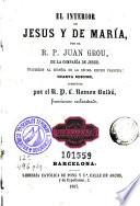 El Interior de Jesus y de Maria