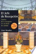 El jefe de recepción