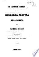El Jeneral Obando a la historia critica del asesinato del Gran Mariscal de Ayacucho, publicada por ... A. J. Irisarri