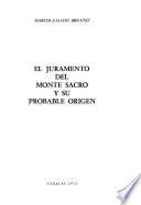 El juramento del Monte Sacro y su probable origen