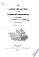 El látigo del Anfibio, ó, Sea colección de sus poesías satíricas