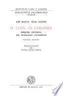 El latín en Colombia