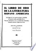 El libro de oro de la literatura hispano-americana