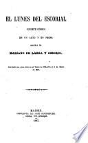El lunes del Escorial